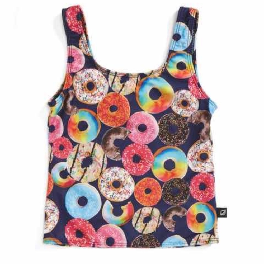 Zara Terez Donut Print Two-Piece Tankini Swimsuit